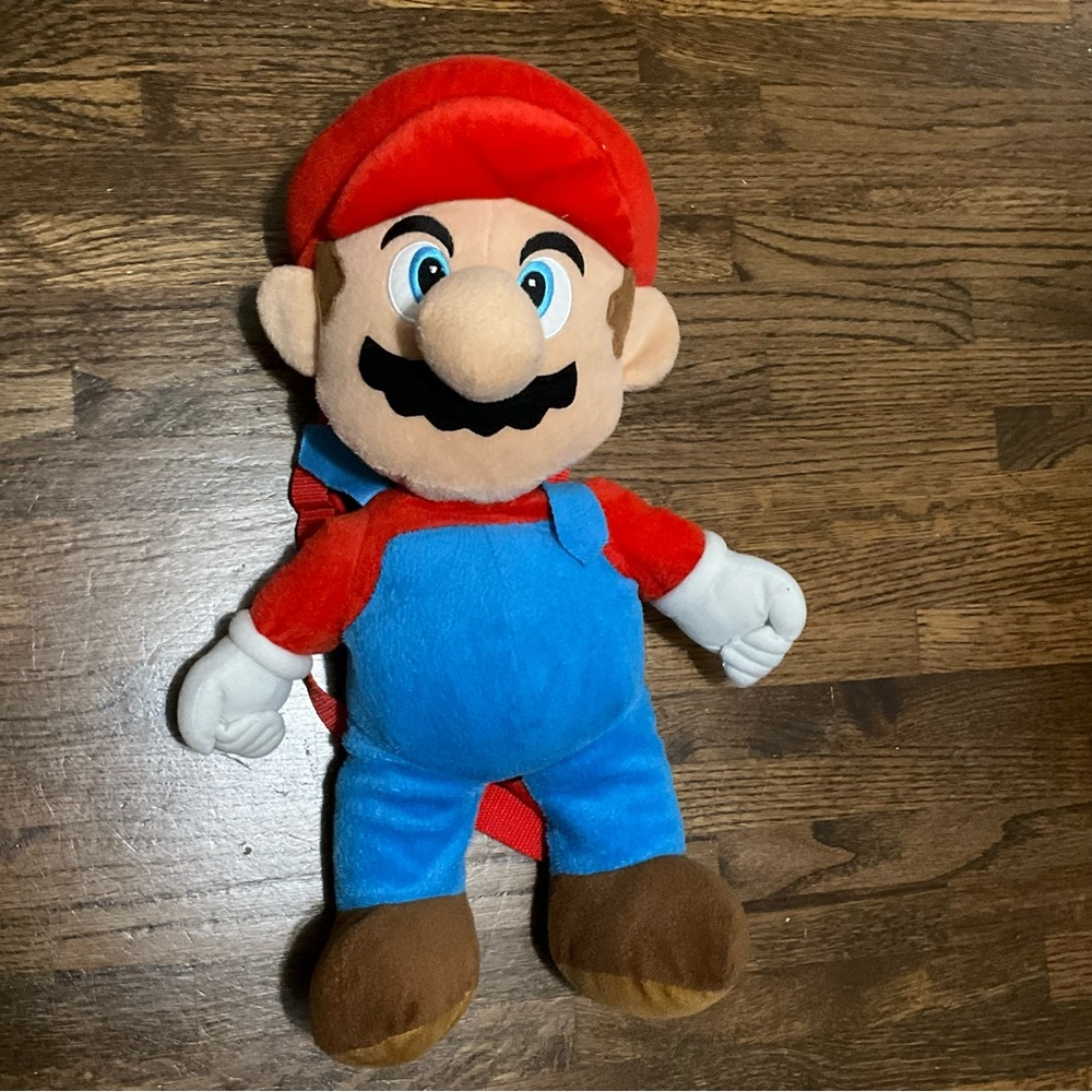 Super Mario Nintendo Plush Backpack